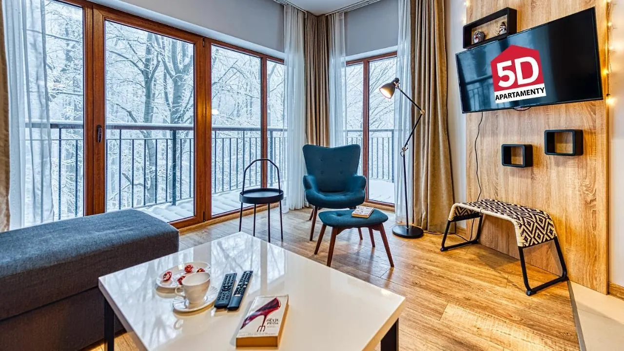 公寓 Apartament Resort Nad Lasem - 5D Apartamenty 斯克拉斯卡波伦巴